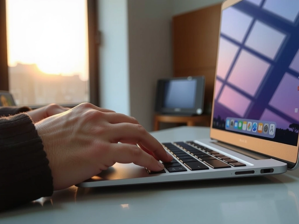 User interacting with analytics dashboard